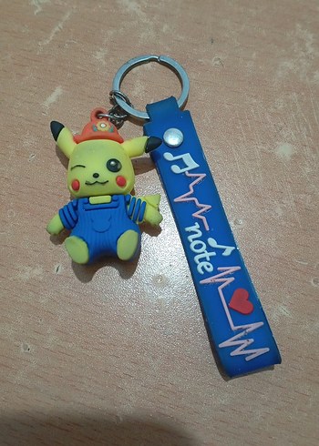 1 Adet Pikachu Anahtarlık