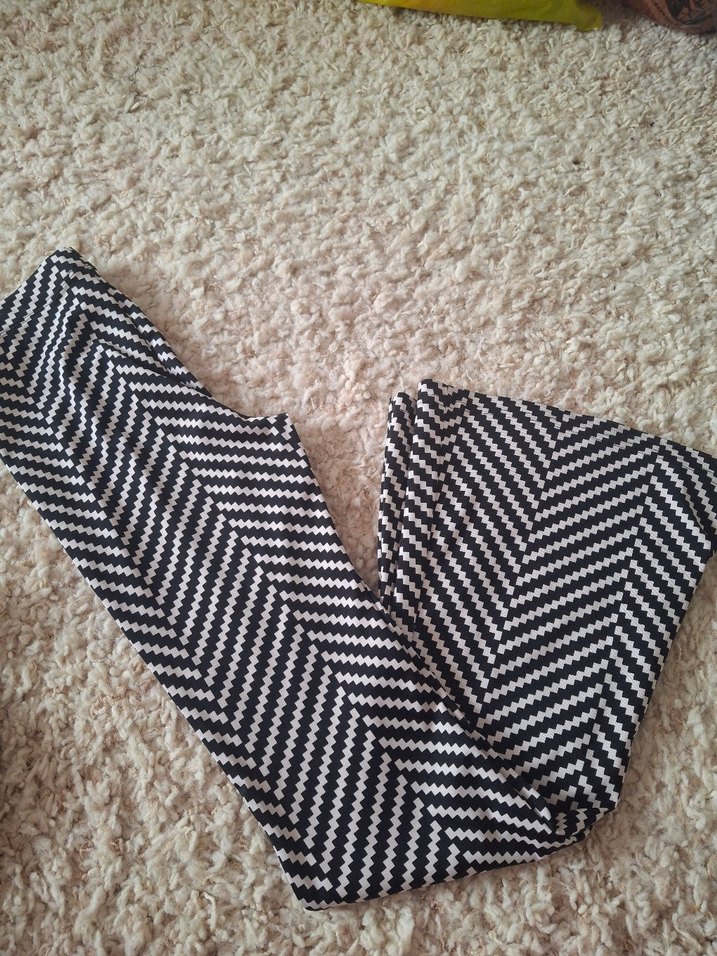 Zebra Desenli Regular Fit Kadın Kumaş Pantolon - Görsel 3