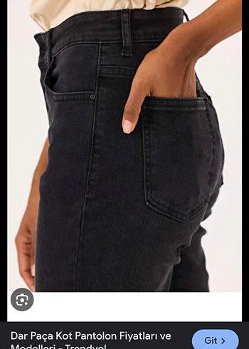 Siyah Regular Fit Midi Kot Pantolon - Görsel 2