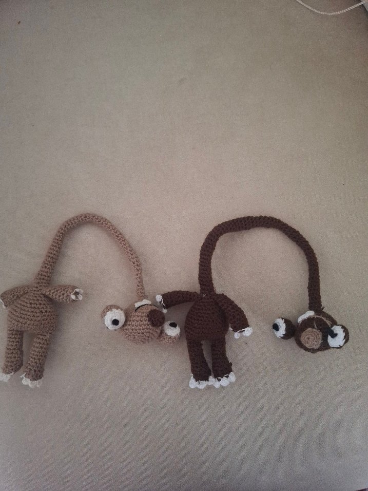 amigurumi sitch el örgü çanta charmı - Görsel 5