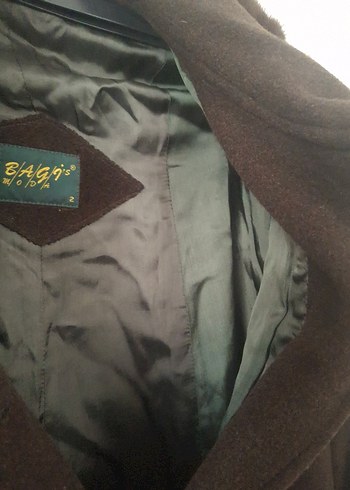 Koyu kahverengi uzun kaban - Görsel 5