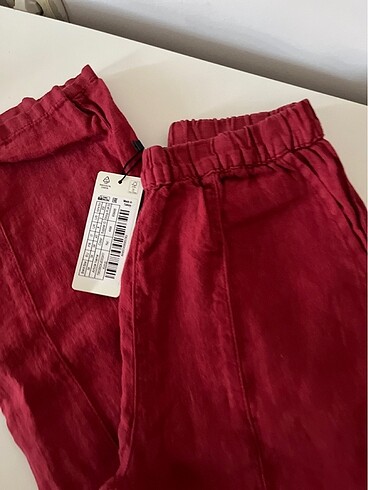 34 Beden Trendyol keten pantolon