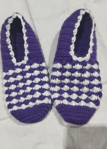 Kadın Örgü patik - Görsel 4