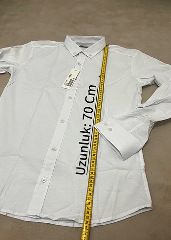 LACOSTE ERKEK BEYAZ GÖMLEK - Görsel 6