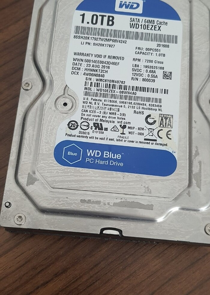 Hdd hard disk - Görsel 2