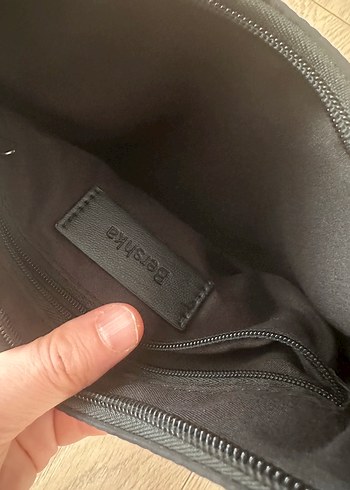 Siyah Minimalist Kadın Çantası - Görsel 10