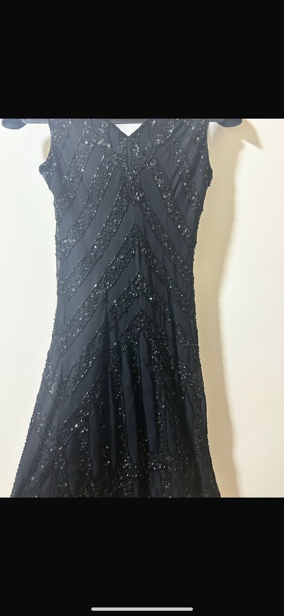 Boncuk İşlemeli Siyah Elbise tadilat yapıldı - Görsel 3