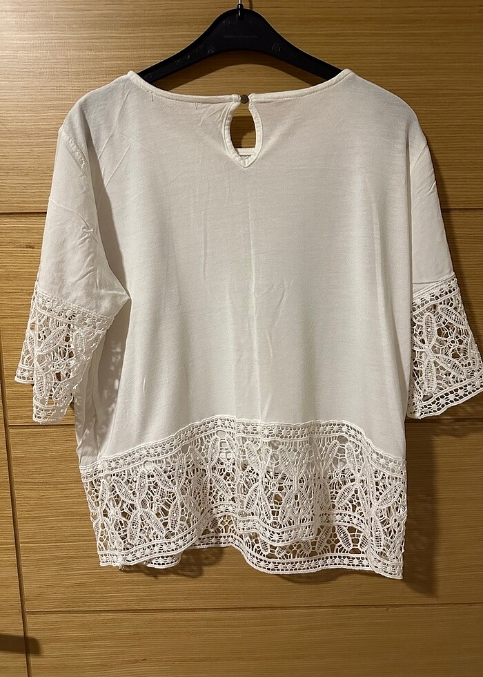 Dantelli bluz - Görsel 2