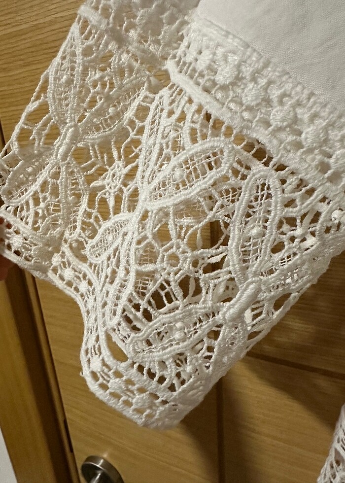 Dantelli bluz - Görsel 3