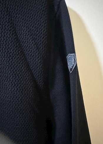 Siyah Erkek İnce Triko Bisiklet Yaka Kazak - Görsel 8