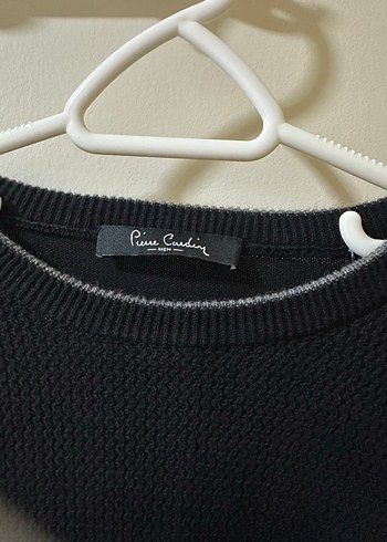 Siyah Erkek İnce Triko Bisiklet Yaka Kazak - Görsel 3