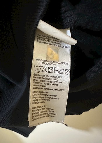 Siyah Erkek İnce Triko Bisiklet Yaka Kazak - Görsel 6