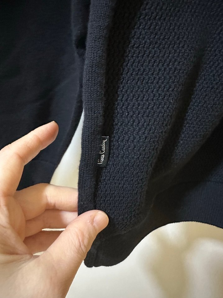 Siyah Erkek İnce Triko Bisiklet Yaka Kazak - Görsel 5