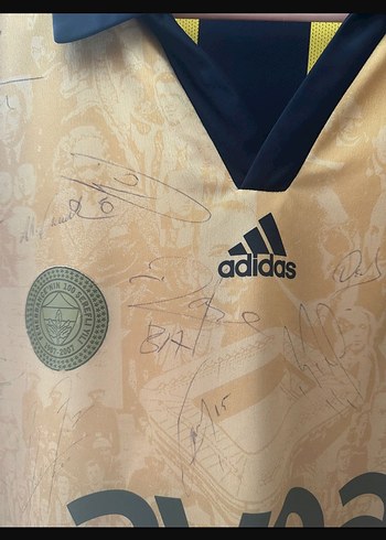 Fenerbahçe 100. Yıl  forması futbolcu imzalı - Görsel 2