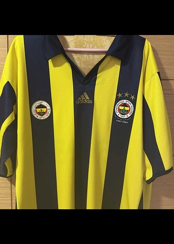 Fenerbahçe 100. Yıl  forması futbolcu imzalı - Görsel 6