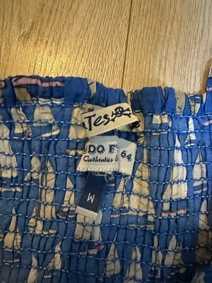 Lacivert Askılı Bohem Elbise - Görsel 3