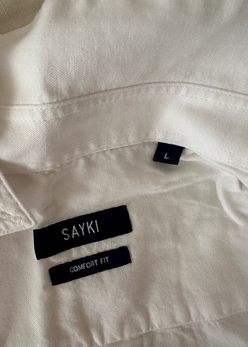 Düğmeli Beyaz Gömlek - Görsel 4