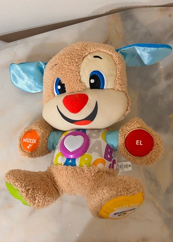 Renkli Eğitici Müzikli Peluş Oyuncak Köpek - Görsel 2