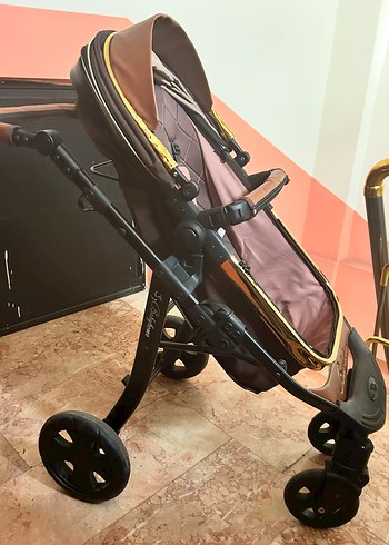 Koyu Kahverengi Bebek Arabası - Görsel 2