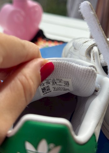 24 Beden beyaz Renk Beyaz Çocuk Spor Ayakkabı