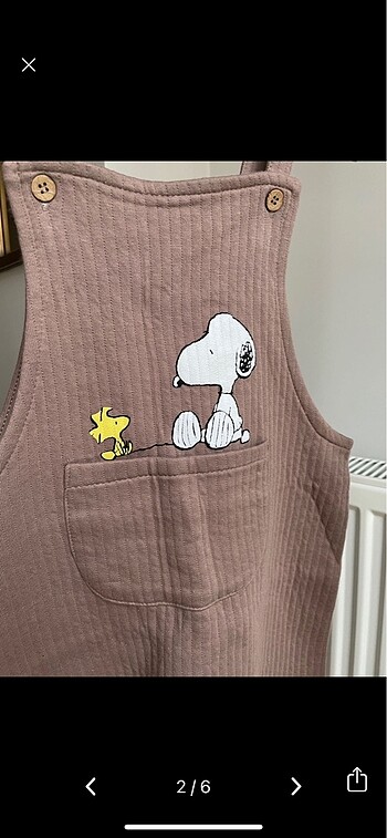 Zara snoopyli salopet