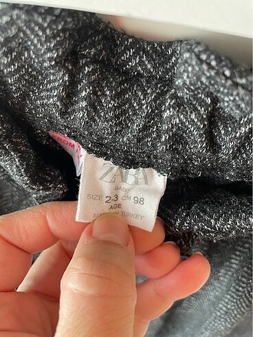 24-36 Ay Beden zara yumusacik pantolon