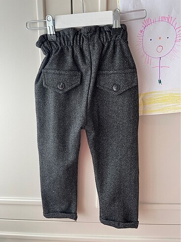 24-36 Ay Beden gri Renk zara yumusacik pantolon