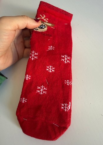 geyikli yilbasi corabi - Görsel 5