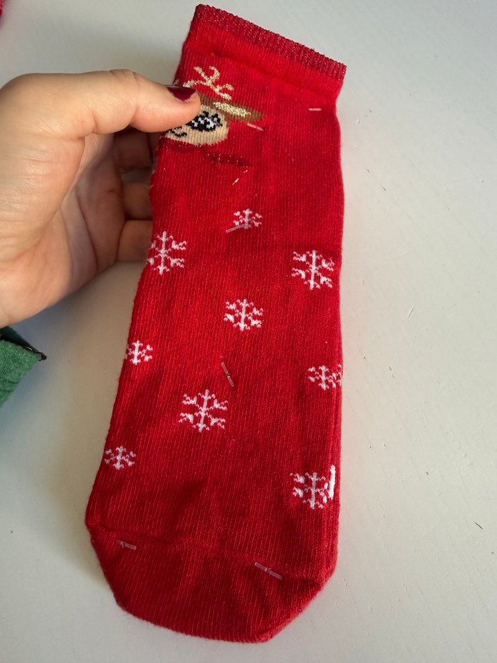 geyikli yilbasi corabi - Görsel 5