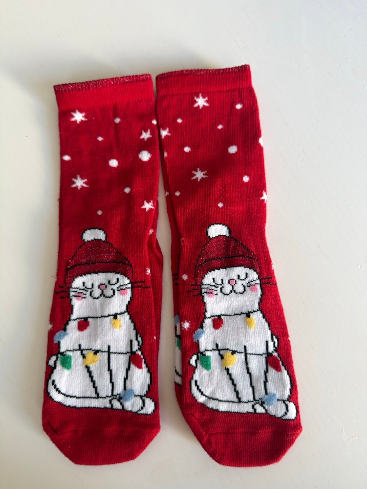 kedicikli yilbasi corabi - Görsel 4