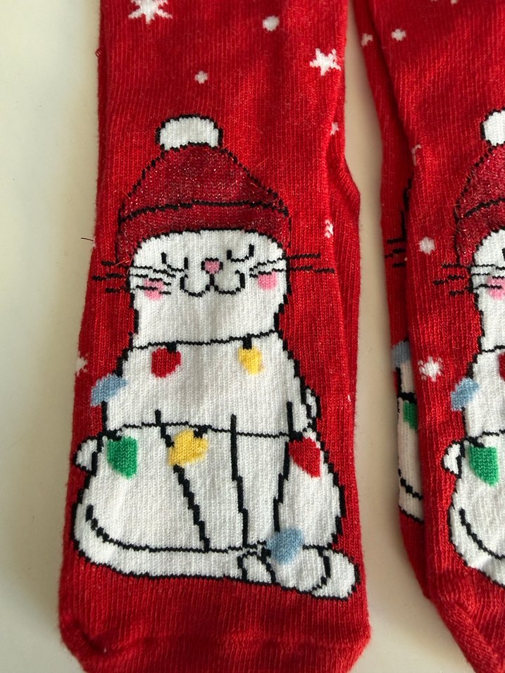 kedicikli yilbasi corabi - Görsel 3