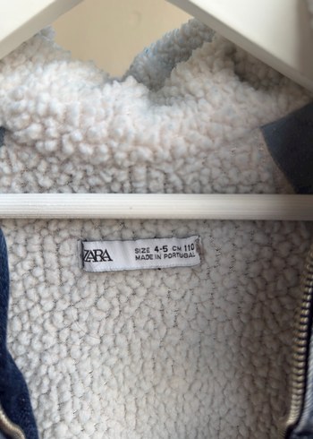 Kapüşonlu Unisex Çocuk Denim Ceket - Görsel 2