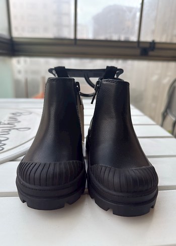 H&M Kız Çocuk Siyah Bot - Görsel 3