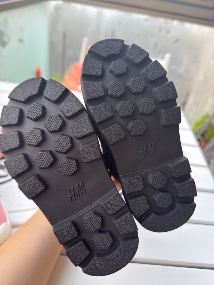 H&M Kız Çocuk Siyah Bot - Görsel 5