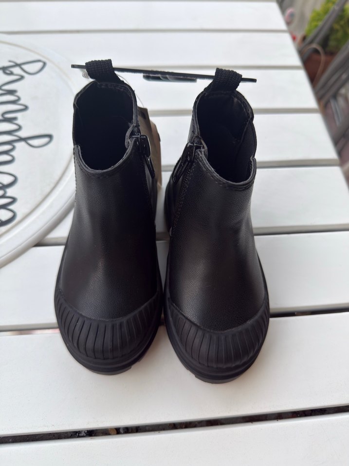 H&M Kız Çocuk Siyah Bot - Görsel 4