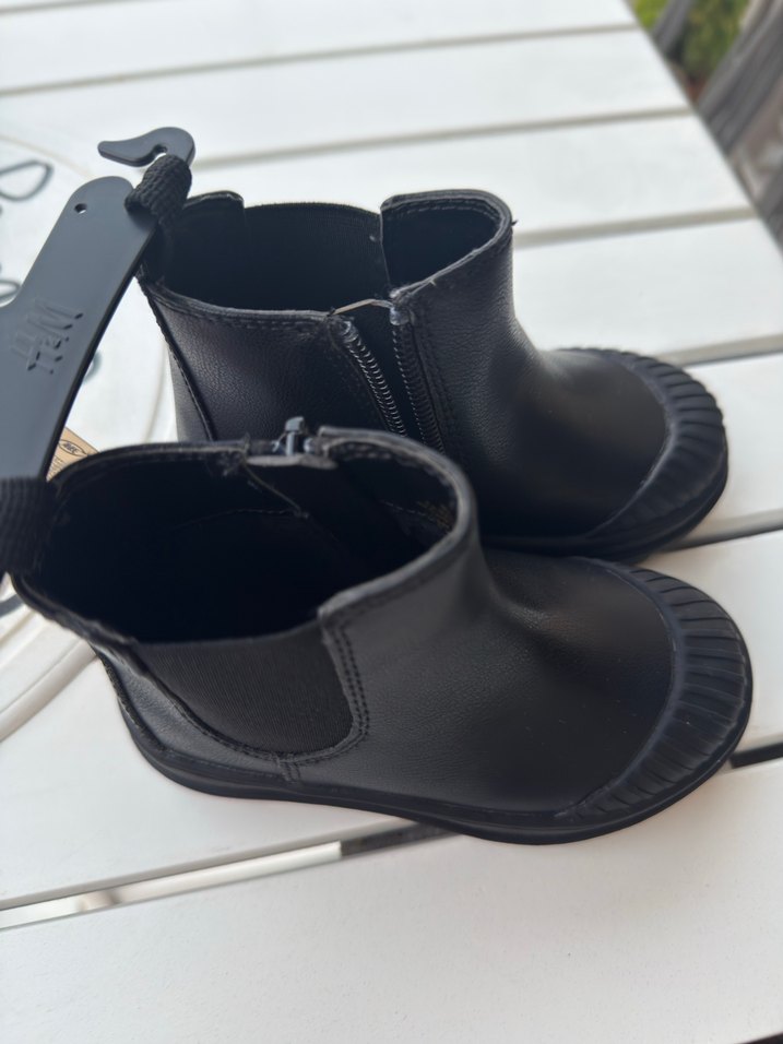 H&M Kız Çocuk Siyah Bot - Görsel 2