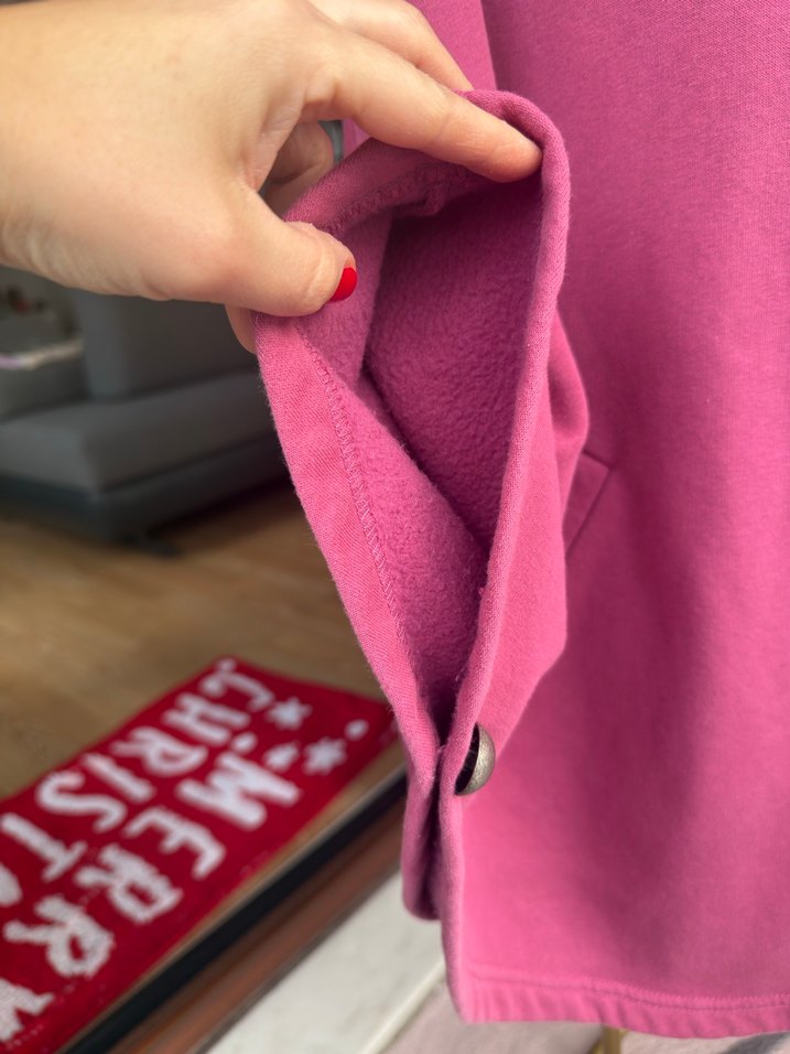 Gri Kürklü Pembe Panco - Görsel 4