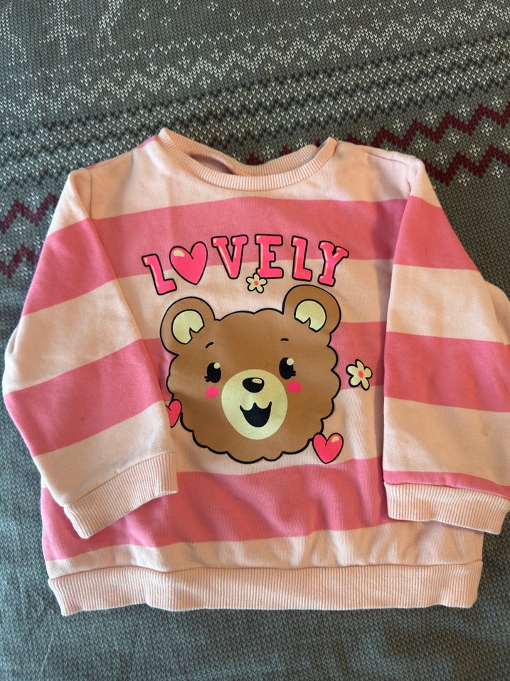 Pembe ici polarli esofman takimi - Görsel 5