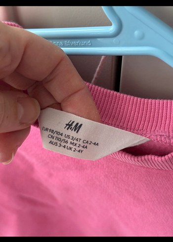H&M Pembe Fırfırlı Sweatshirt - Görsel 5