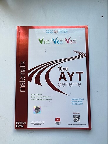 345 Yayıncılık AYT 10?lu Matematik Denemesi