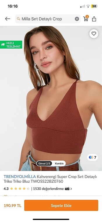 Milla crop