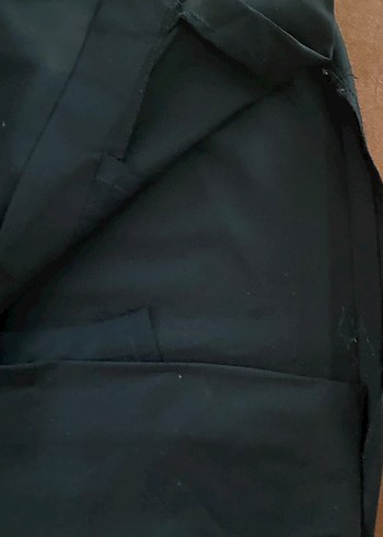 Siyah Mini Etek Fermuarlı - Görsel 3