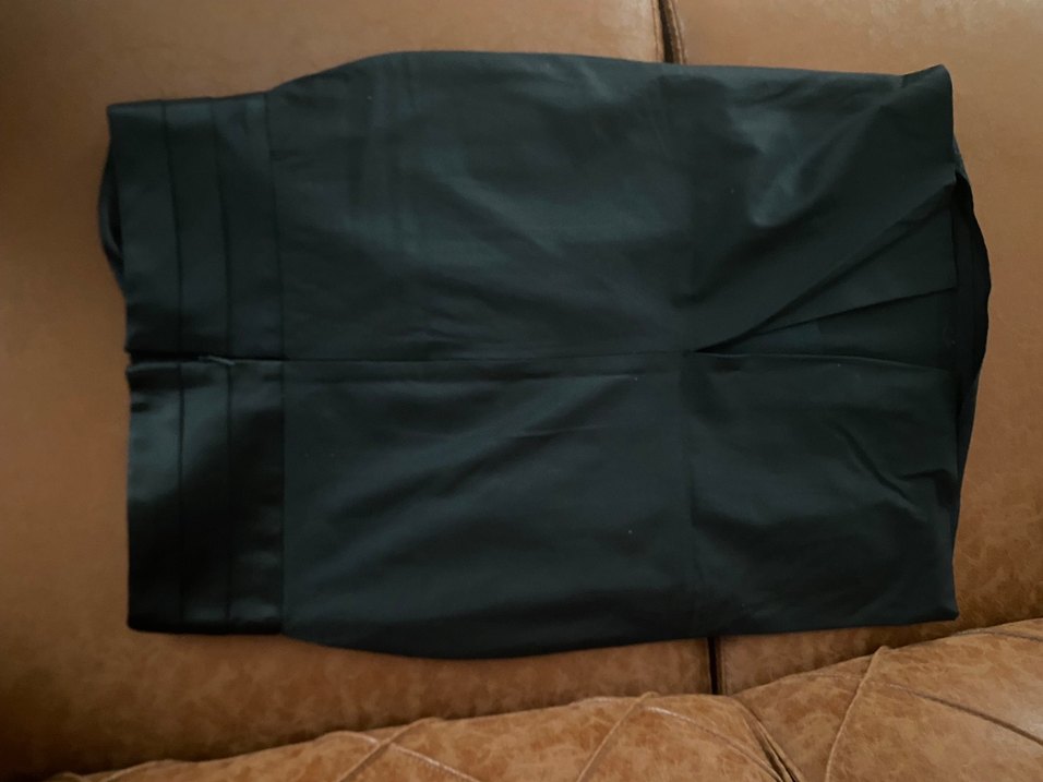 Siyah Mini Etek Fermuarlı - Görsel 4