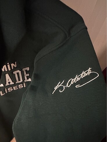 m Beden Okul forması Mehmet Emin Resulzade Anadolu Lisesi sweatshirt