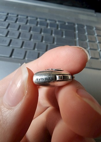 Pandora Kalp kilit orjinal padlock loved - Görsel 4