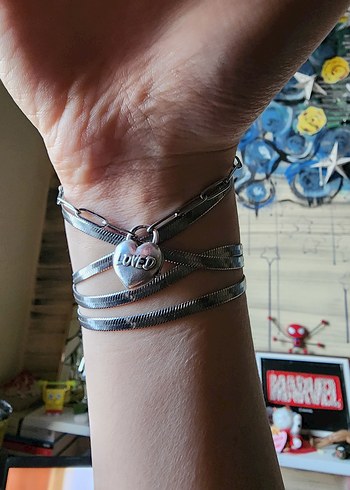 Pandora Kalp kilit orjinal padlock loved - Görsel 7