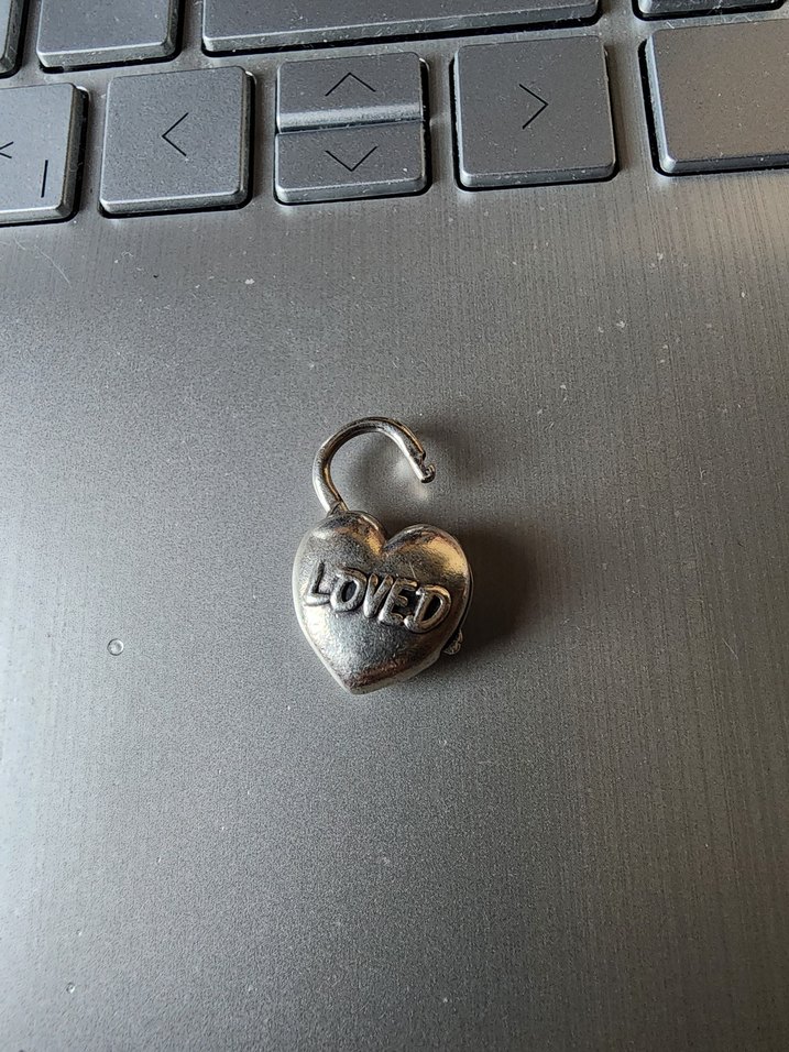 Pandora Kalp kilit orjinal padlock loved - Görsel 2