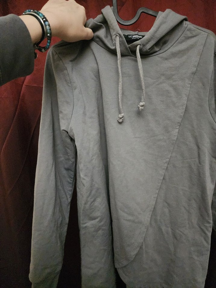 Gri Sweatshirt - Görsel 3