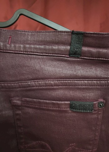 Deri Büstiyer mumlu crop - Görsel 5