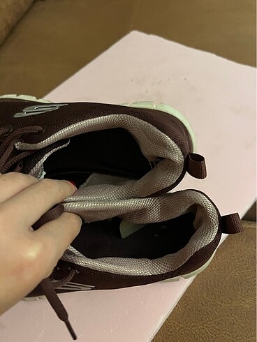 40 Beden bordo Renk Skechers memory foam